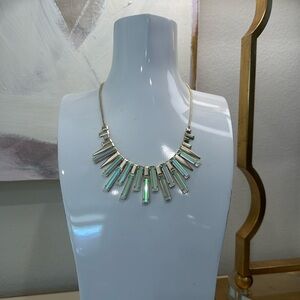 Kendra Scott Louise Necklace in dichroic glass - Color Bar